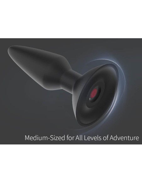 Plug Vibrant Contrôle à Distance EQUINOX 9 x 3.5 cm