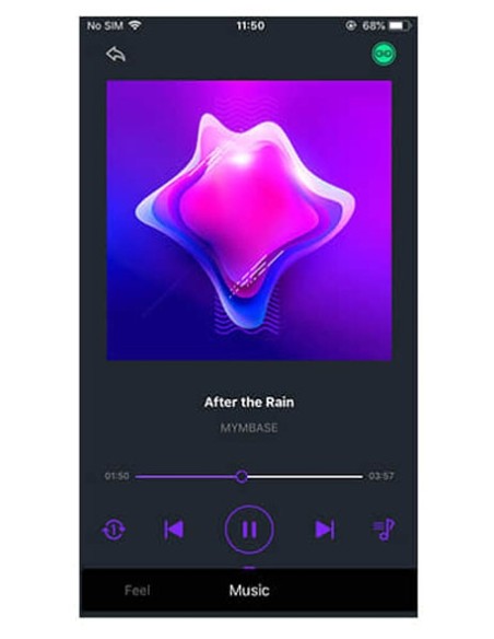 Plug Vibrant Contrôle à Distance EQUINOX 9 x 3.5 cm