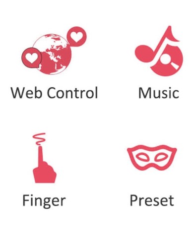 Plug Vibrant Contrôle à Distance EQUINOX 9 x 3.5 cm