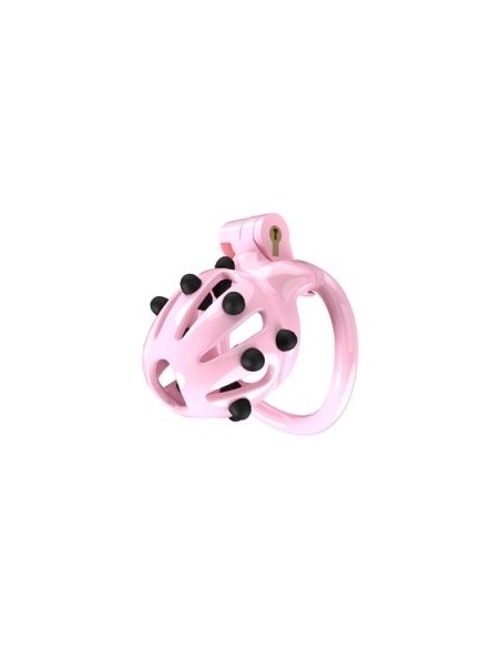 Cage de chasteté Point Up S 6 x 3.5 cm Rose Cage de chasteté Point Up S 6 x 3.5 cm Rose