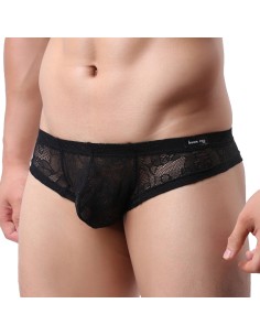 String en dentelle VERY LOW Noir
