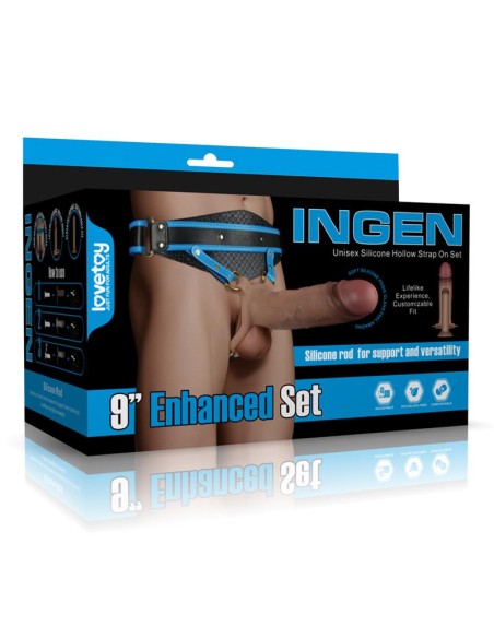 Gode Ceinture Creux Enhanced Set 21 x 5.8cm L/XL/2XL Gode Ceinture Creux Enhanced Set 21 x 5.8cm L/XL/2XL