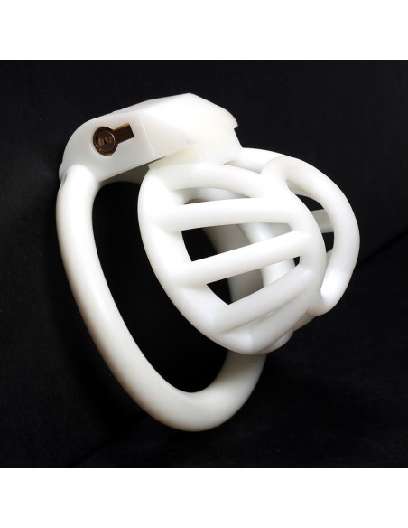 Cage de chasteté Walda 4.5 x 3.2cm Blanc Cage de chasteté Walda 4.5 x 3.2cm Blanc