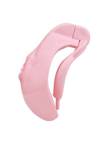 Cage de Chasteté avec Harnais Sislab 5.5 x 3.5cm Rose