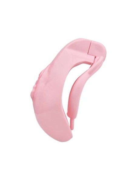 Cage de Chasteté avec Harnais Sislab 5.5 x 3.5cm Rose
