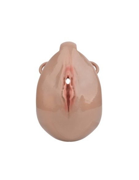 Cage de Chasteté avec Harnais Sislab 5.5 x 3.5cm Marron