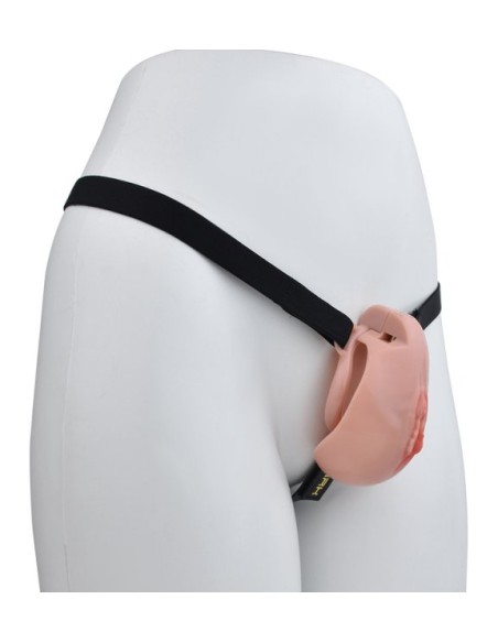 Cage de Chasteté avec Harnais Sislab 5.5 x 3.5cm Chair