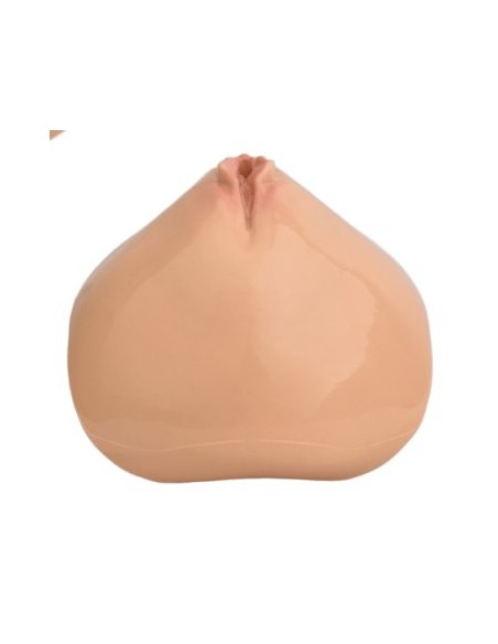 Cage de Chasteté avec Harnais Sislab 5.5 x 3.5cm Beige