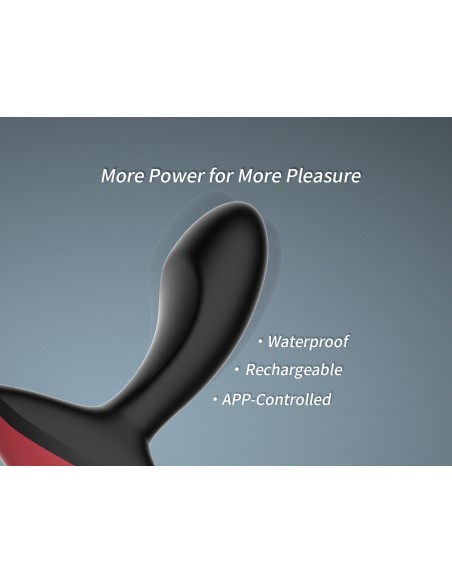 Stimulateur de prostate vibrant SOLSTICE 10 x 3.2 cm