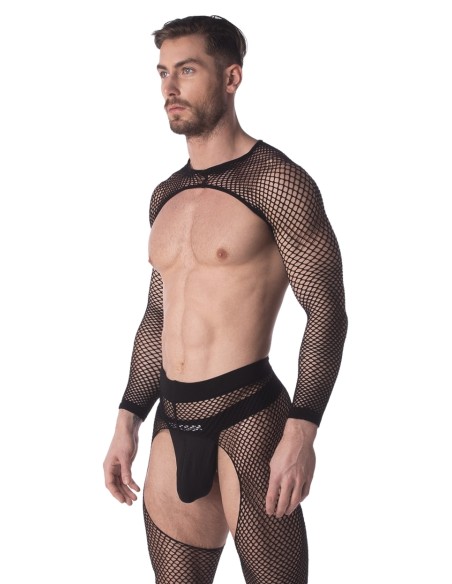 Harnais avec Manches Filet Poggio Noir