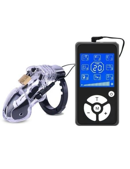 Cage de chasteté Électro Chastity Shock 11 x 3cm