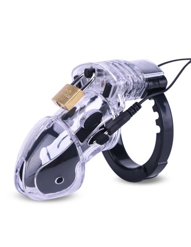 Cage de chasteté Électro Chastity Shock 11 x 3cm