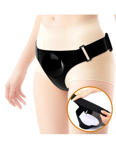 Gode Ceinture Vibrant Éjaculateur Oher 15 x 4cm Marron