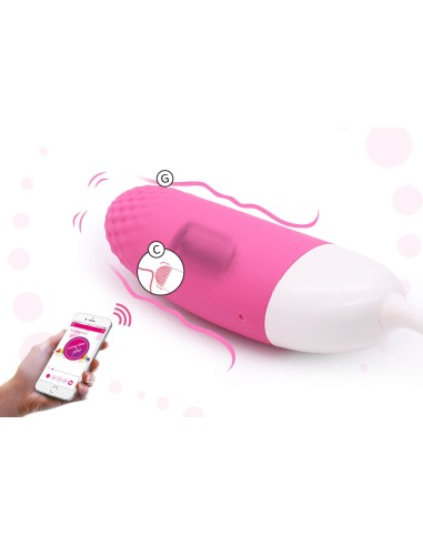 Oeuf vibrant Vini Contrôle à distance 10 x 3.6 cm