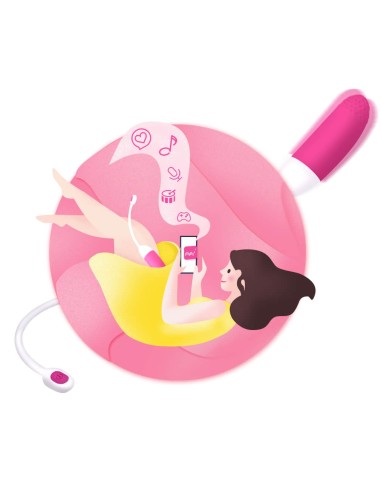 Oeuf vibrant Vini Contrôle à distance 10 x 3.6 cm