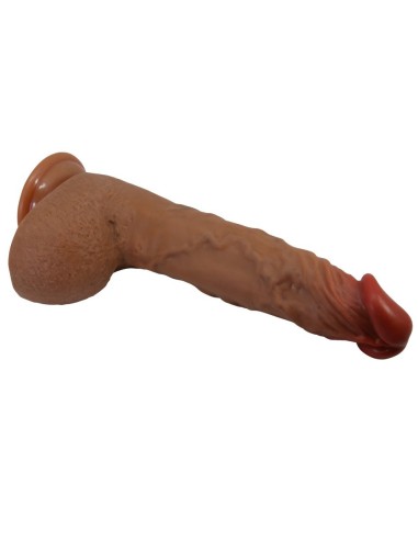 Gode Vibrant à Poussée Wilks 17 x 5cm Marron - Godes Vibrants - 5