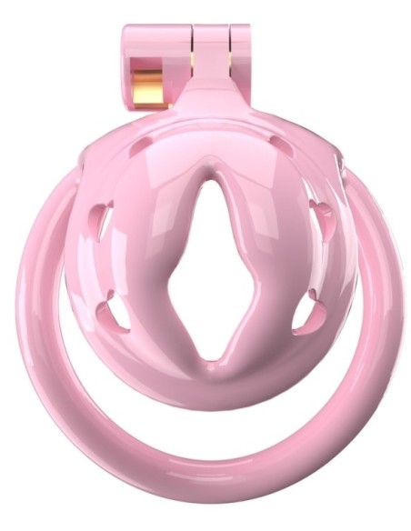 Cage de chasteté Sissy Heart 3 x 3.4cm Rose