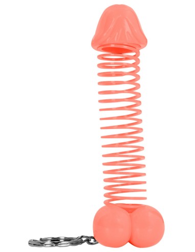 Porte-Clés Pénis Super Chuck Rose clair
