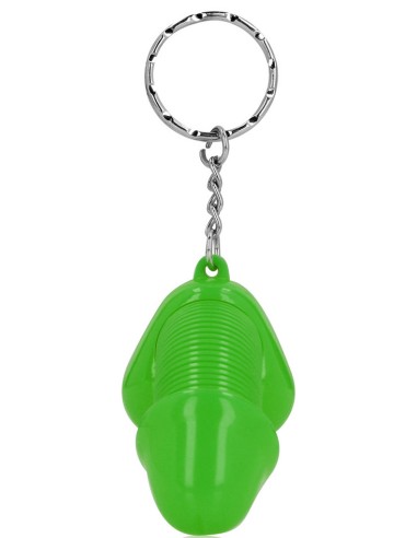 Porte-Clés Pénis Super Steve Vert