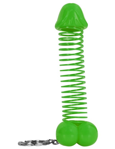 Porte-Clés Pénis Super Steve Vert