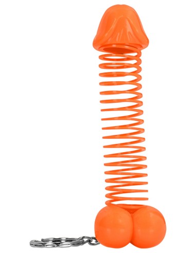 Porte-Clés Pénis Super Willy Orange