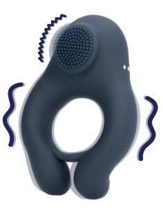 Cockring Vibrant Clitest 35mm Bleu