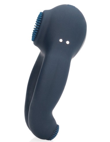 Cockring Vibrant Clitest 35mm Bleu - Anneaux Vibrants - 3