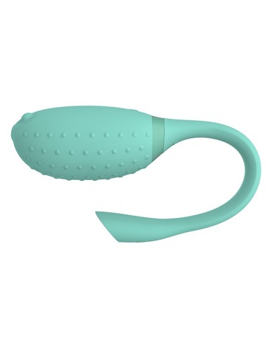 Oeuf vibrant Fugu Contrôle à distance 7 x 3.5 cm Vert