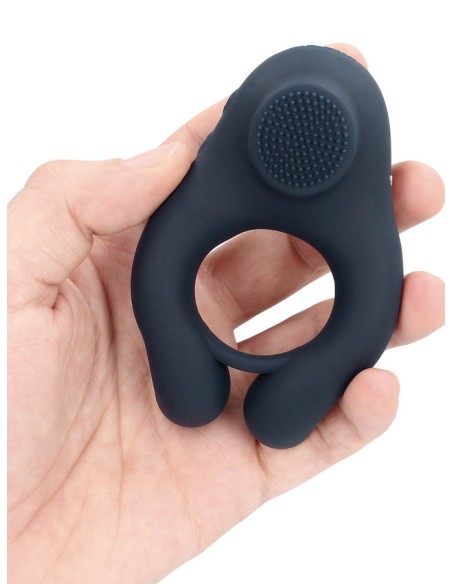 Cockring Vibrant Clitest 35mm Bleu - Anneaux Vibrants - 6