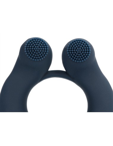 Cockring Vibrant Clitest 35mm Bleu - Anneaux Vibrants - 8