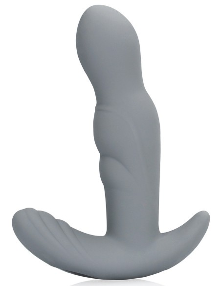 Stimulateur Prostatique Vibrant Rotatif Gothamey 11.5 x 3.4cm Gris