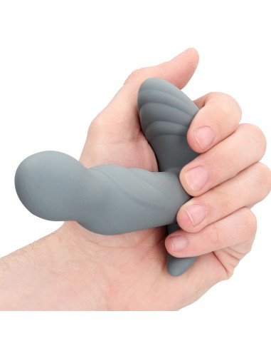Stimulateur Prostatique Vibrant Rotatif Gothamey 11.5 x 3.4cm Gris