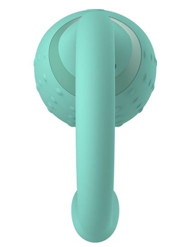 Oeuf vibrant Fugu Contrôle à distance 7 x 3.5 cm Vert