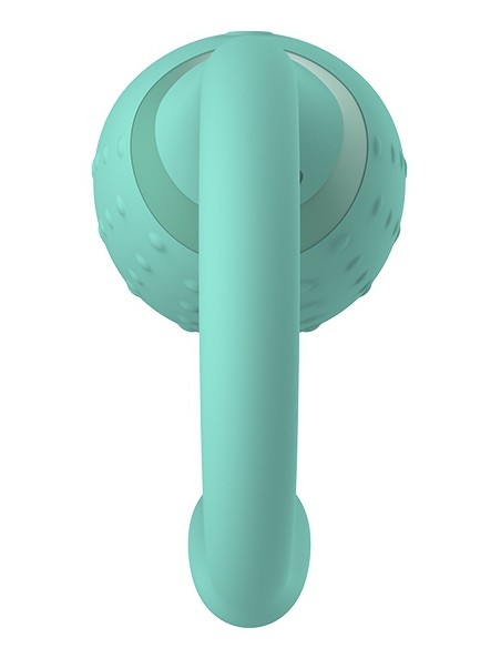 Oeuf vibrant Fugu Contrôle à distance 7 x 3.5 cm Vert