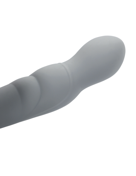 Stimulateur Prostatique Vibrant Rotatif Gothamey 11.5 x 3.4cm Gris