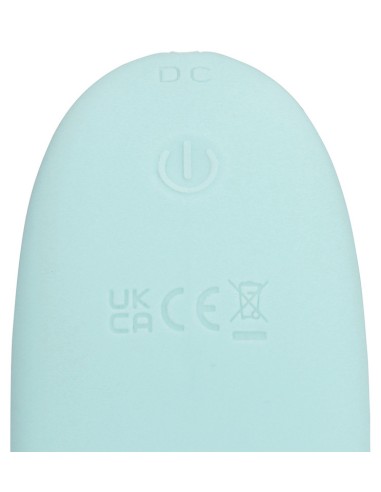 Double Plug Vibrant THREE IN ONE 10 x 3.2cm Bleu