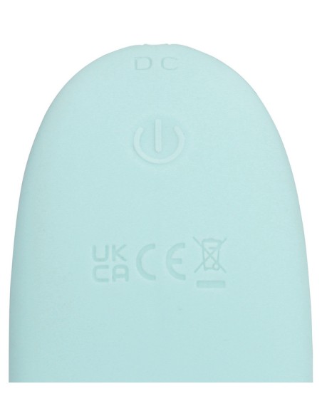 Double Plug Vibrant THREE IN ONE 10 x 3.2cm Bleu