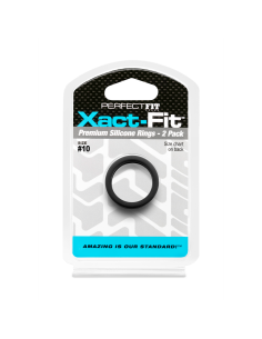 Lot de 2 Cockrings Xact-Fit n°10 - Diamètre 25mm