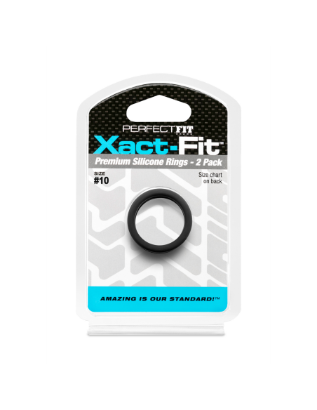 Lot de 2 Cockrings Xact-Fit n°10 - Diamètre 25mm