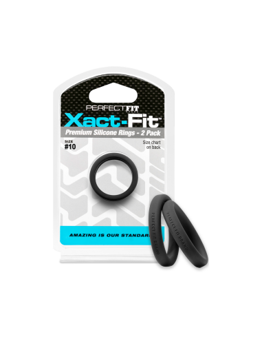 Lot de 2 Cockrings Xact-Fit n°10 - Diamètre 25mm
