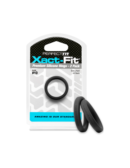 Lot de 2 Cockrings Xact-Fit n°10 - Diamètre 25mm
