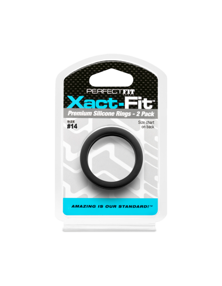 Lot de 2 Cockrings Xact-Fit n°14 - Diamètre 35mm