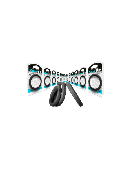 Lot de 2 Cockrings Xact-Fit n°18 - Diamètre 45mm Lot de 2 Cockrings Xact-Fit n°18 - Diamètre 45mm