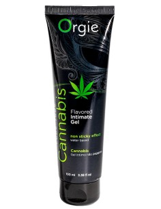 Lubrifiant Eau aromatisé Cannabis Orgie 100 ml