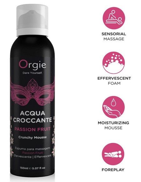 Mousse de massage Fruit de la Passion Acqua Croccante 150ml