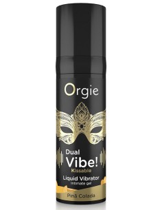 Gel Stimulant Dual Vibe Pina Colada 15ml