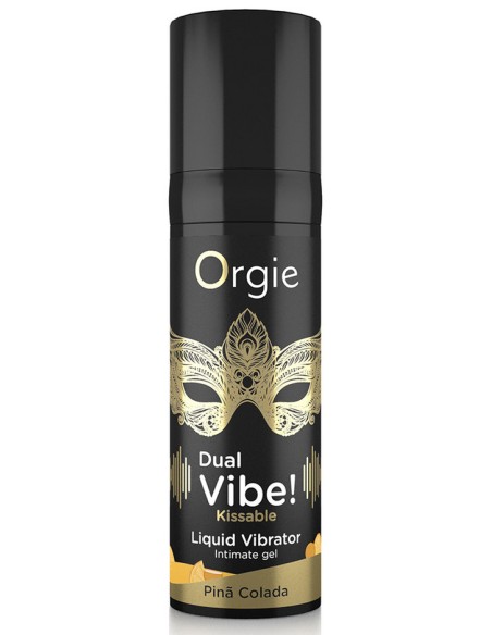 Gel Stimulant Dual Vibe Pina Colada 15ml