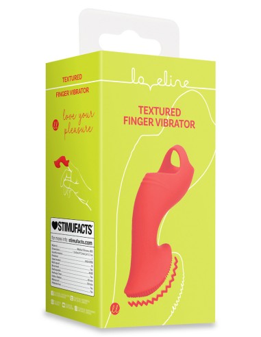 Gaine de Doigt Vibrante Lever de soleil rouge