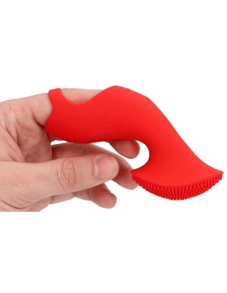 Gaine de Doigt Vibrante Lever de soleil rouge