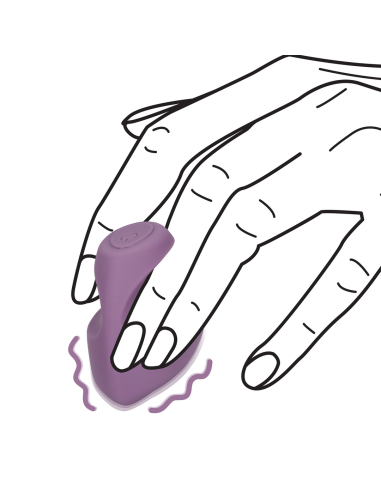 Gaine de Doigt Vibrante PURPER Violet